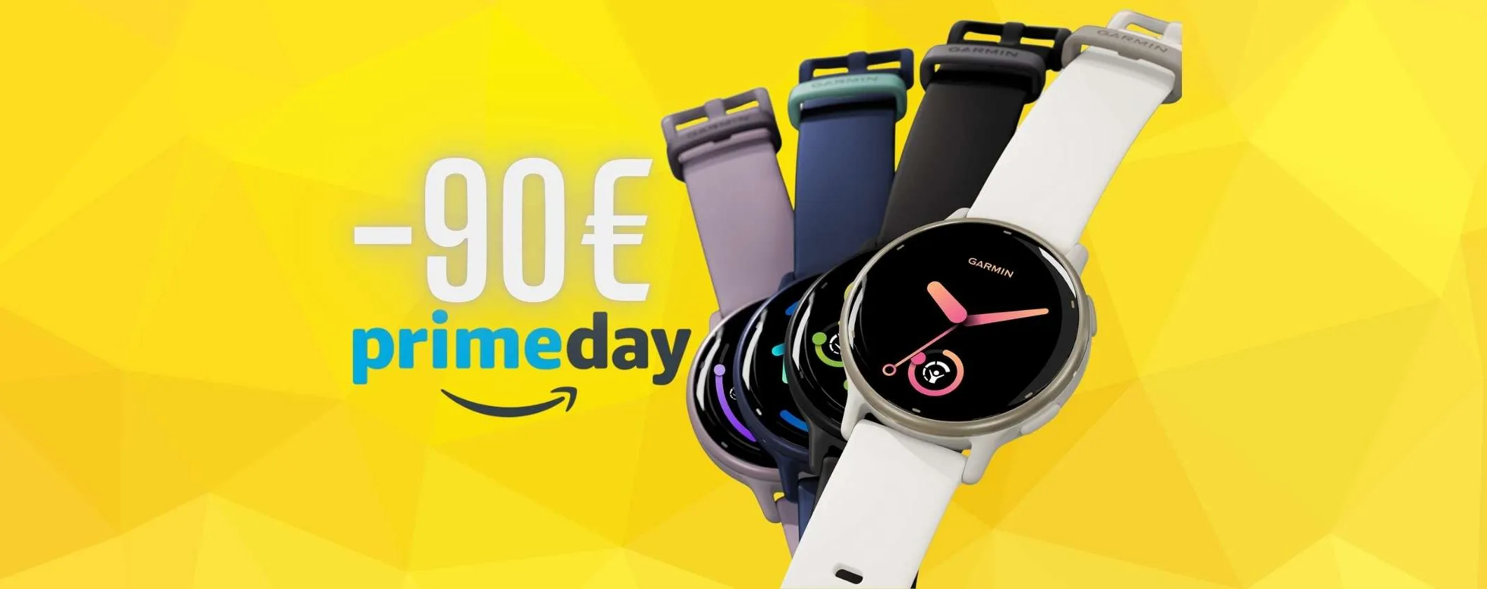 Garmin vívoactive 5 con musica, GPS, +30 sport e 11gg di autonomia (-90€)