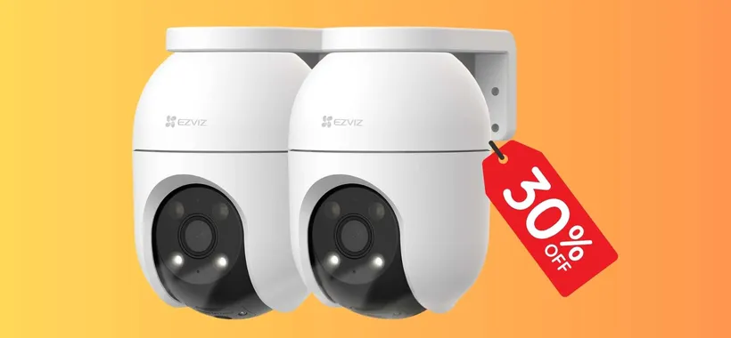 Casa più sicura con queste 2 videocamere di sorveglianza al 30% (Amazon)