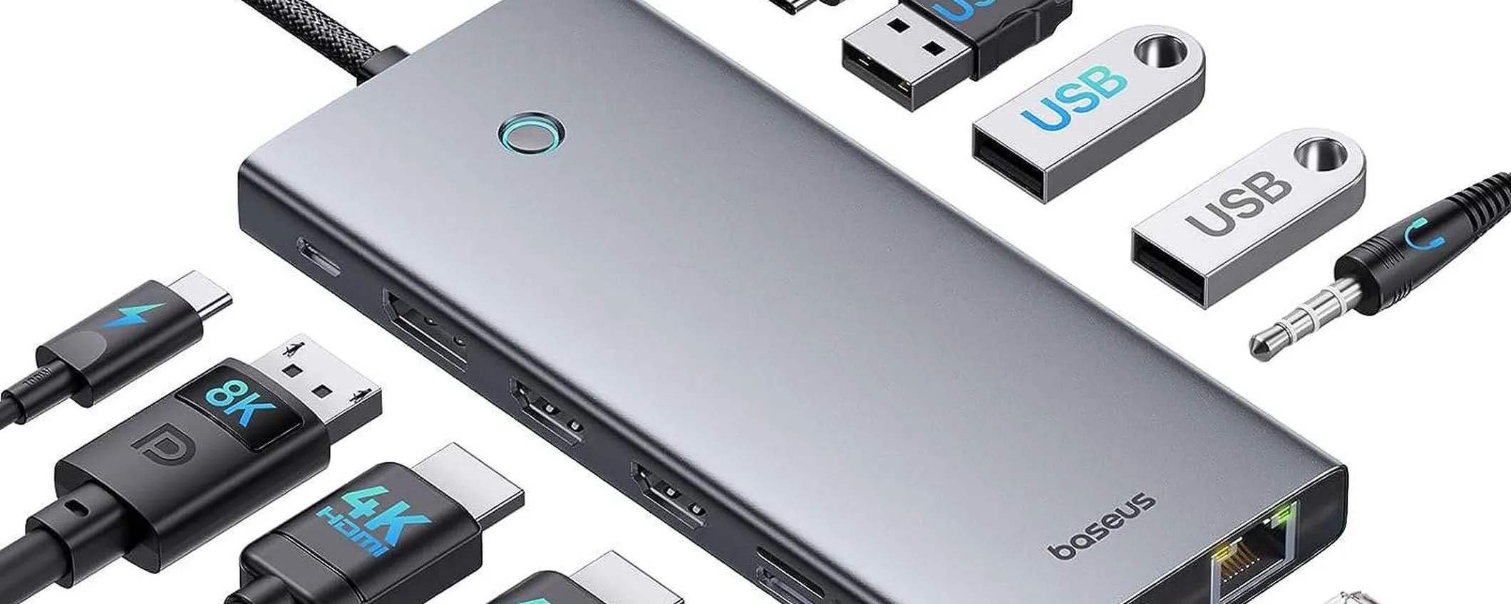 Questa docking station in offerta su Amazon è un concentrato di tecnologia: supporta fino a 3 monitor