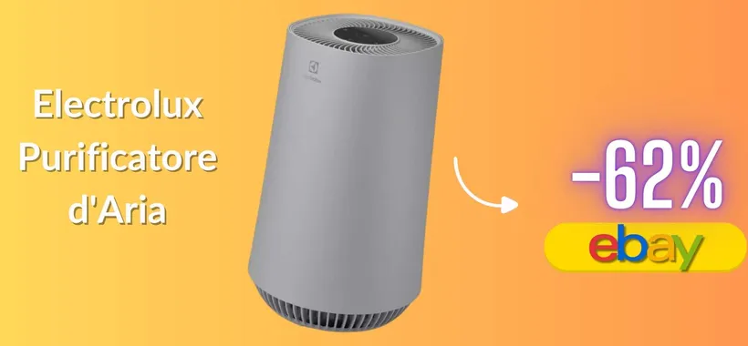 Purificatore d'aria fino a 44mq² con dimensioni MINI: prezzo sgretolato