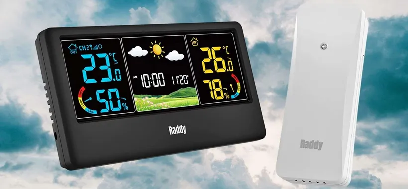 Una MERAVIGLIA di stazione meteo con sensore: a 28€ è un regalo