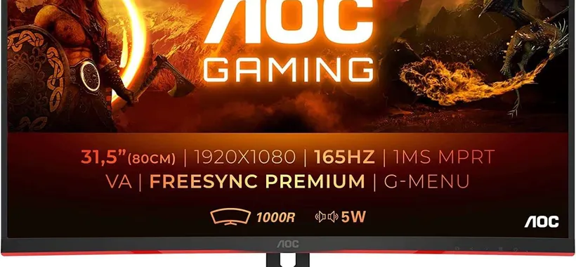 AOC Gaming C32G2AE: 31,5 pollici, 165Hz e curvatura 1500R in sconto su Amazon