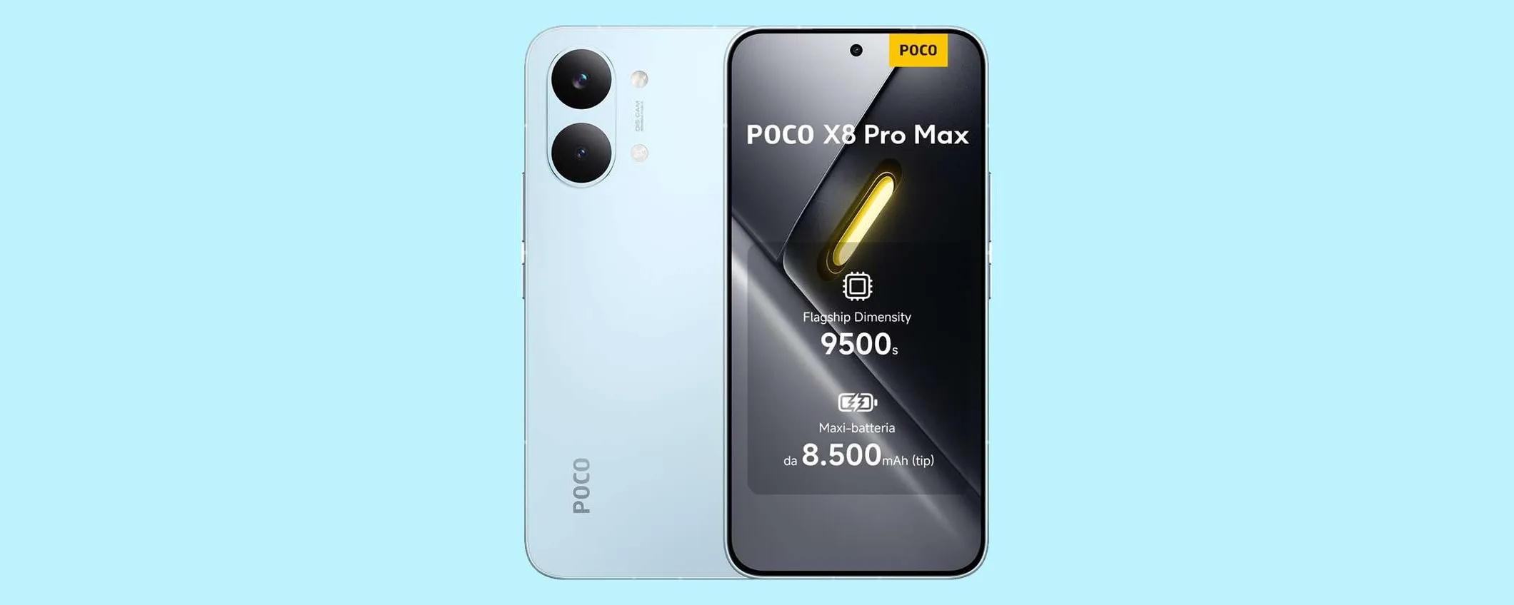 POCO X8 Pro Max con la sua mostruosa batteria da 8500 mAh è in offerta lampo