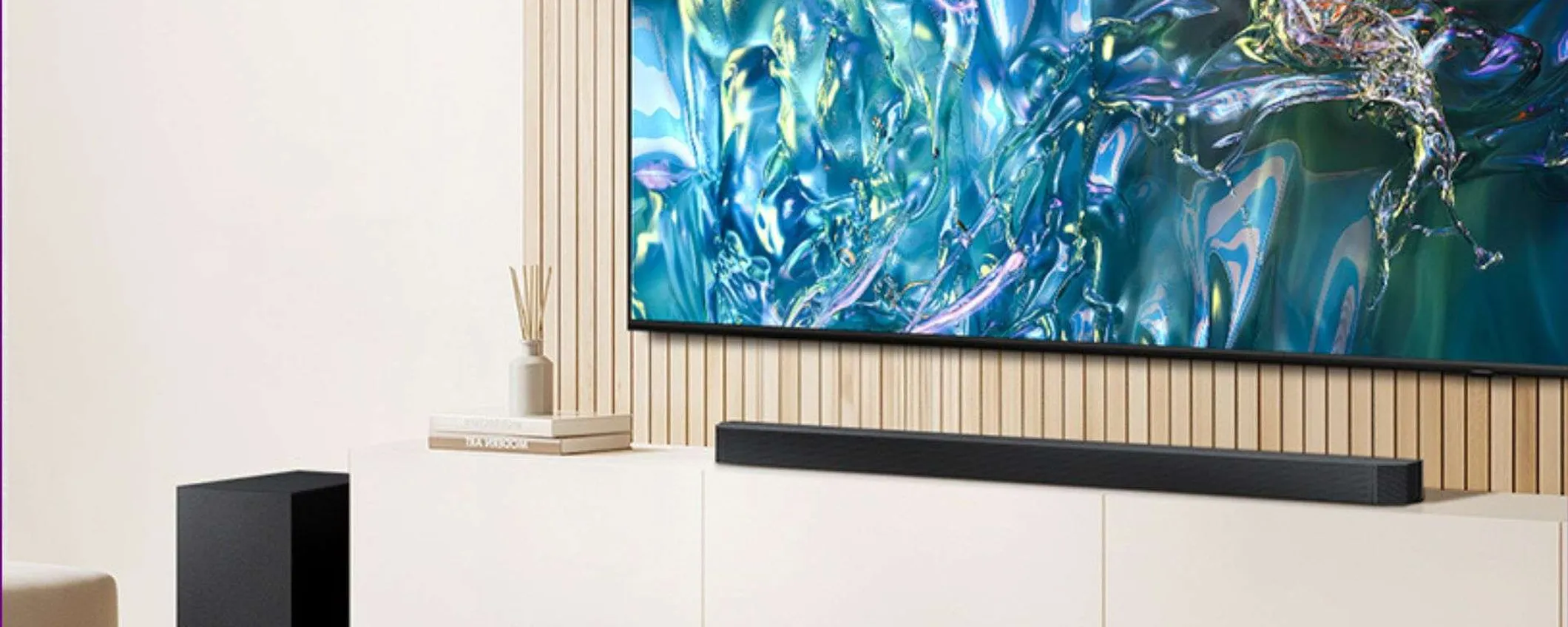 Soundbar Samsung ad un super prezzo: audio tridimensionale da togliere il fiato