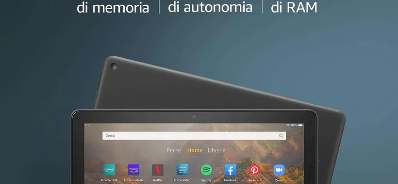 Tablet Fire HD 10: made by Amazon e il MEGLIO dell'intrattenimento