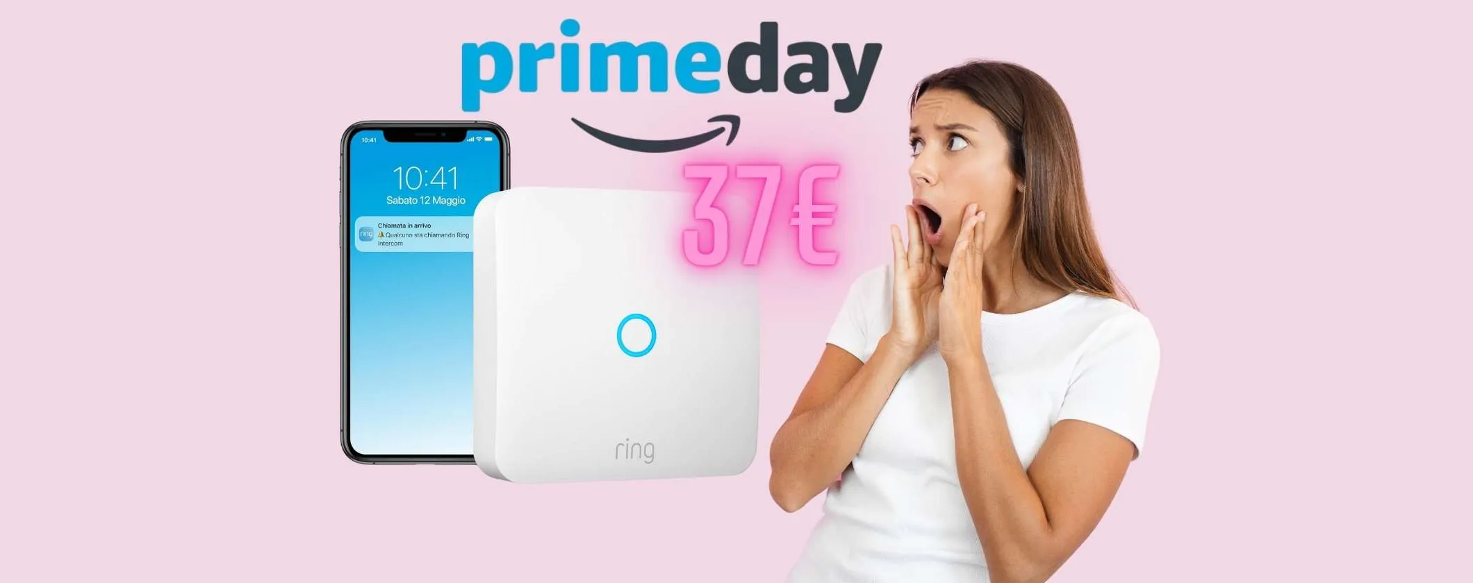Ring Intercom: citofono smart con apertura a distanza e audio bidirezionale (37€)