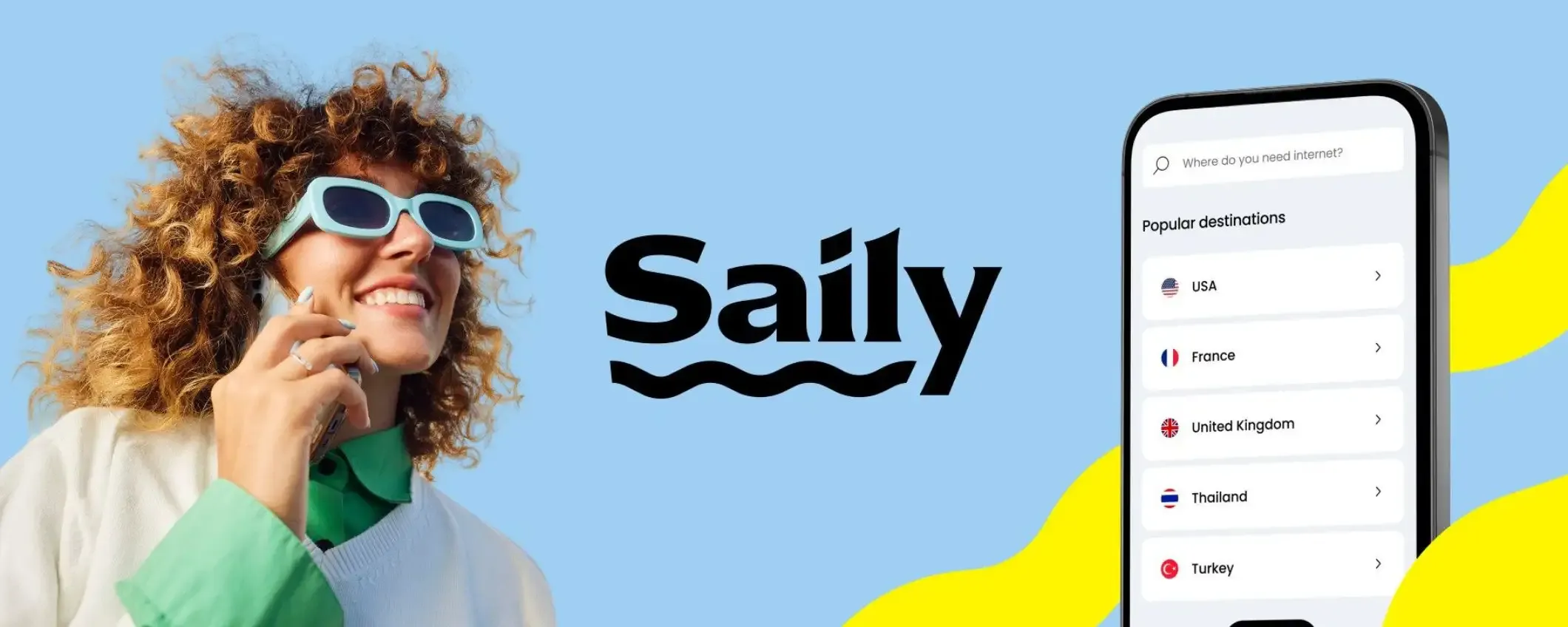 Viaggio in programma? Con l'eSIM Saily connessione comoda e veloce