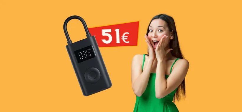 Da Xiaomi un mini compressore portatile ESAGERATO a soli 51€