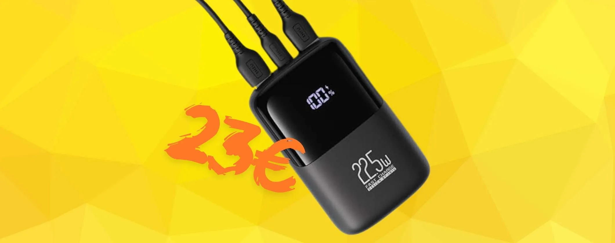 Power Bank piccolo e leggero con grande capacità tuo a soli 23€