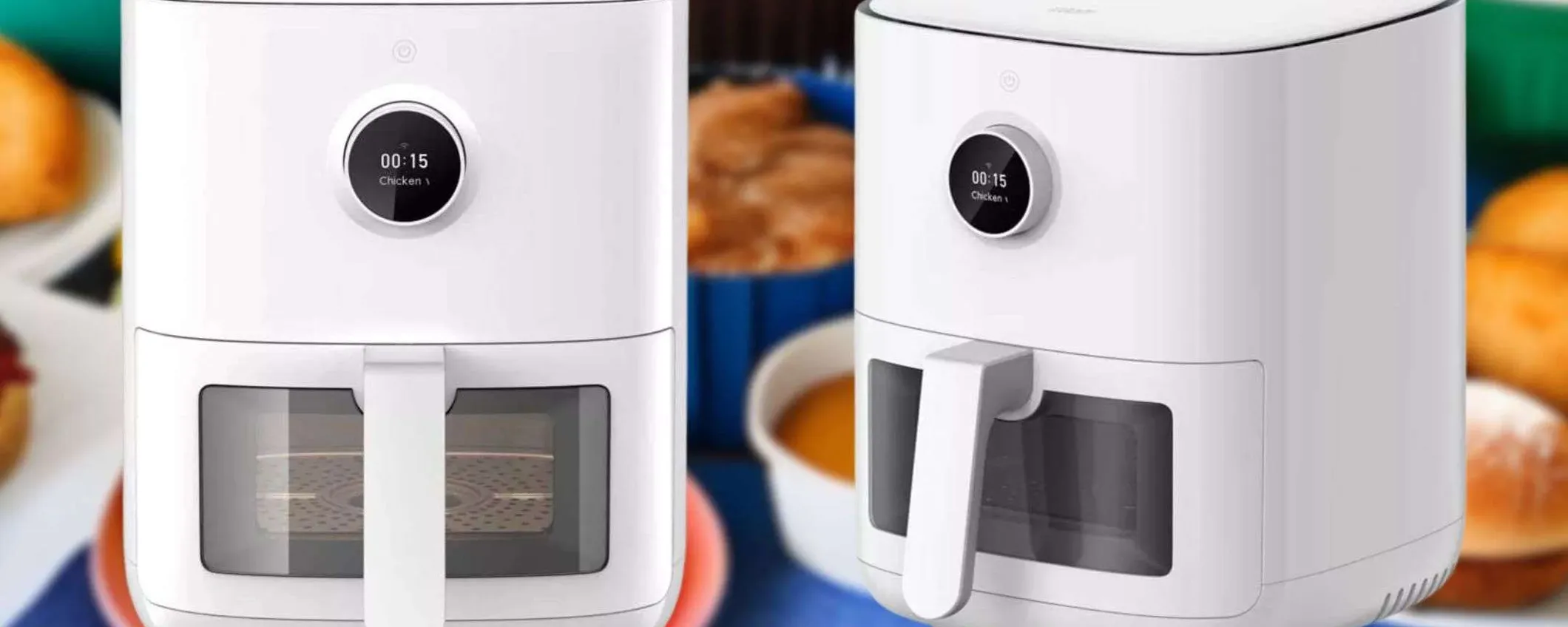 Xiaomi, BOMBA del venerdì: NUOVA friggitrice ad aria smart a 87€ (-45%)