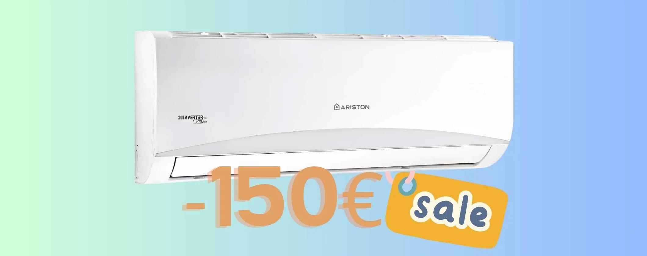 Ariston Prios R32: condizionatore da 12000 Btu a PREZZO WOW (-31%)