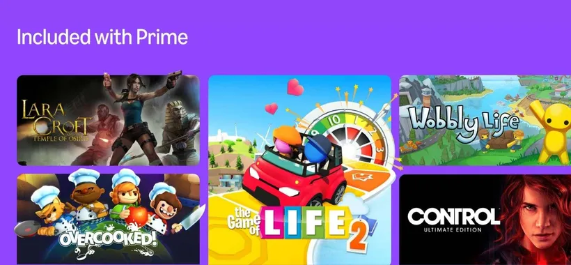 Tutti i videogiochi inclusi con Amazon Prime Luna
