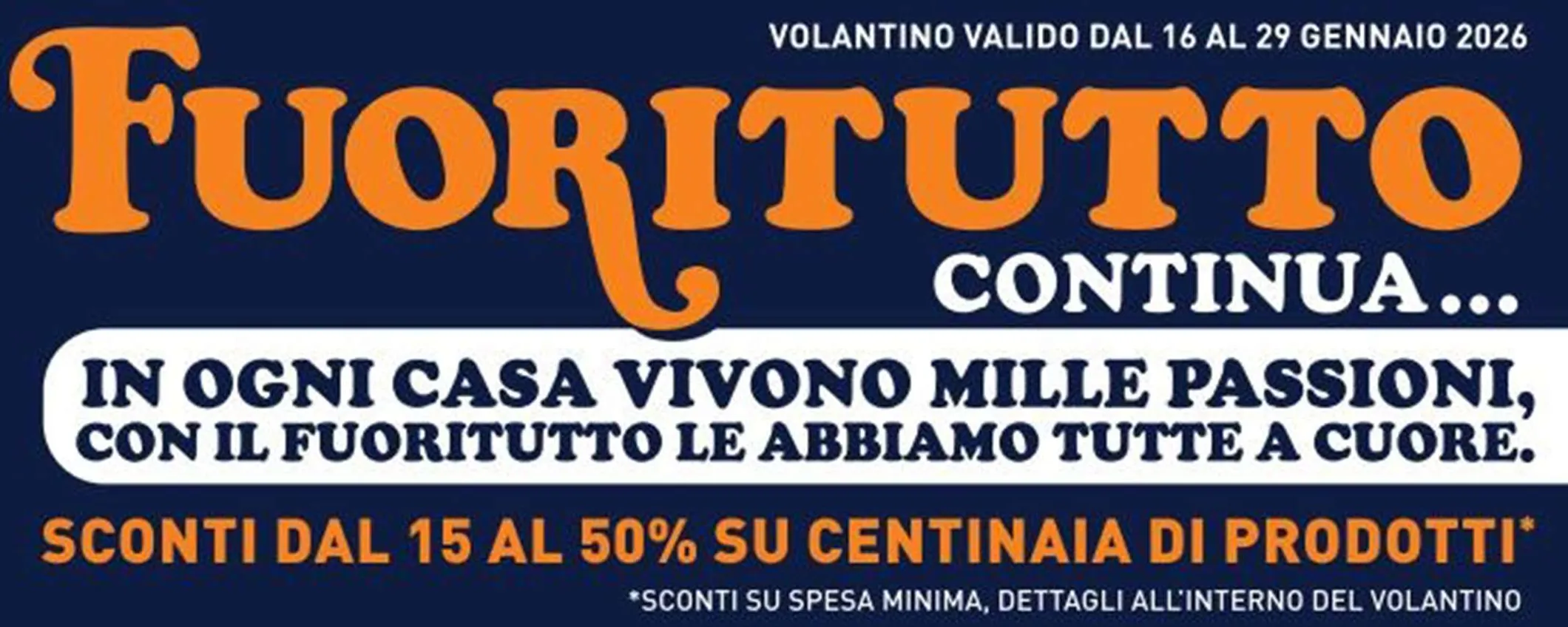 Volantino Unieuro, con il FUORITUTTO sconti fino al 50% su centinaia di offerte