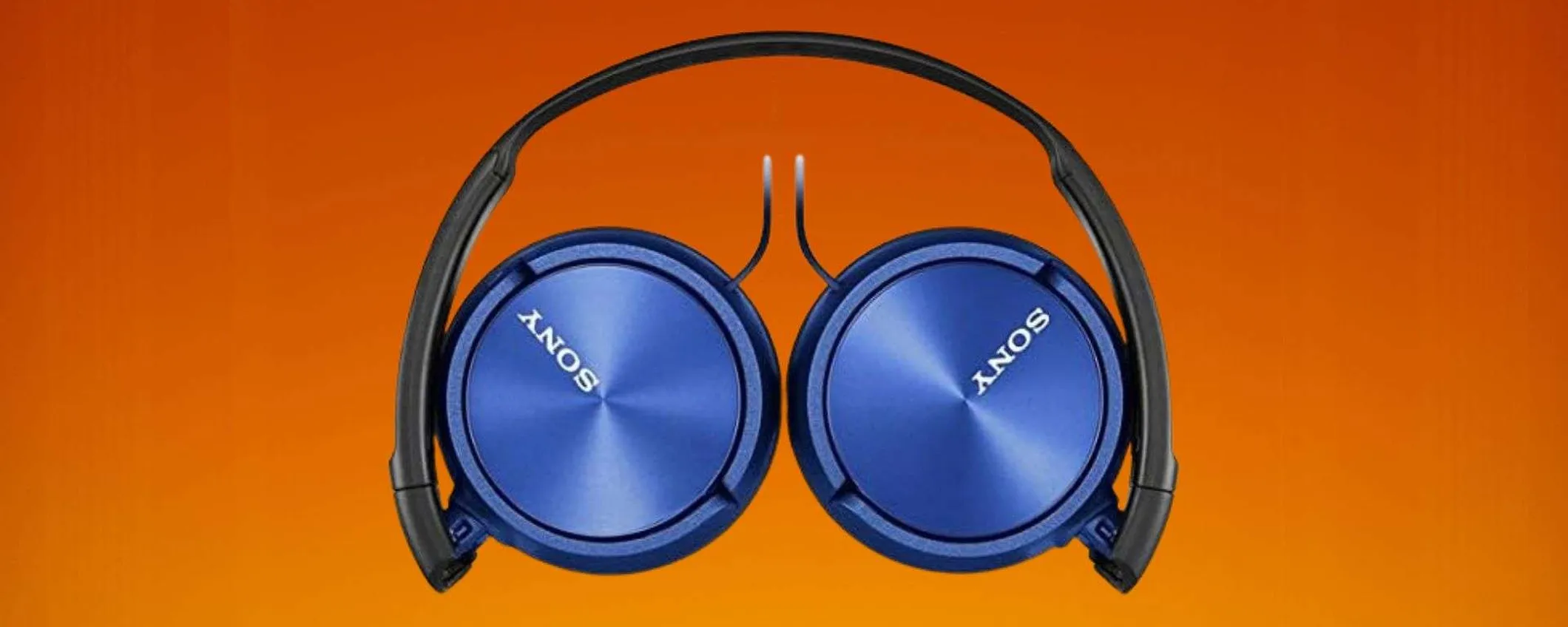 Queste cuffie on-ear della Sony sono in offerta su Amazon ad un ottimo prezzo