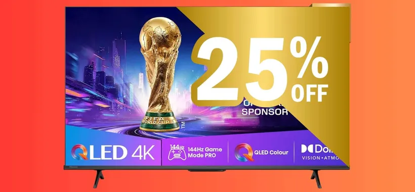 Smart TV Hisense QLED 4K da 50": immagini straordinarie e coinvolgenti a 399€