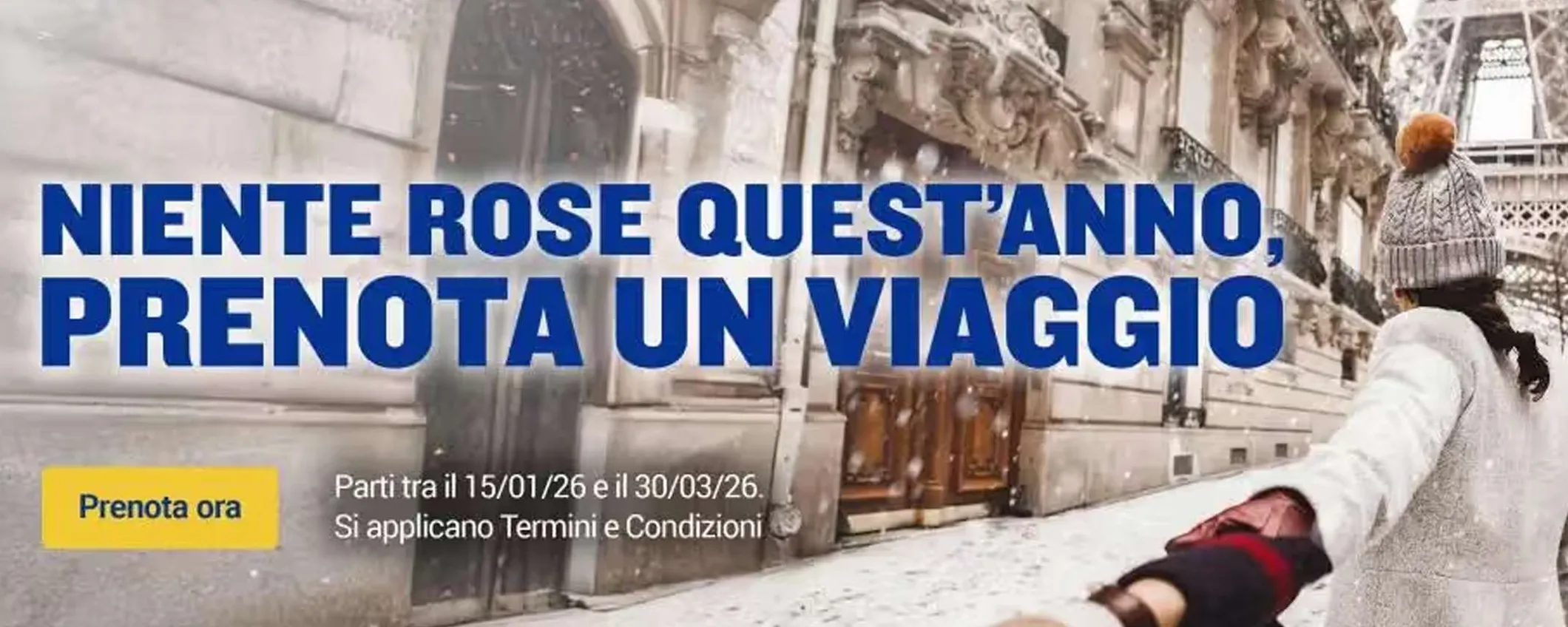 A San Valentino regala un viaggio: voli da 19,99€ grazie alla promo Ryanair