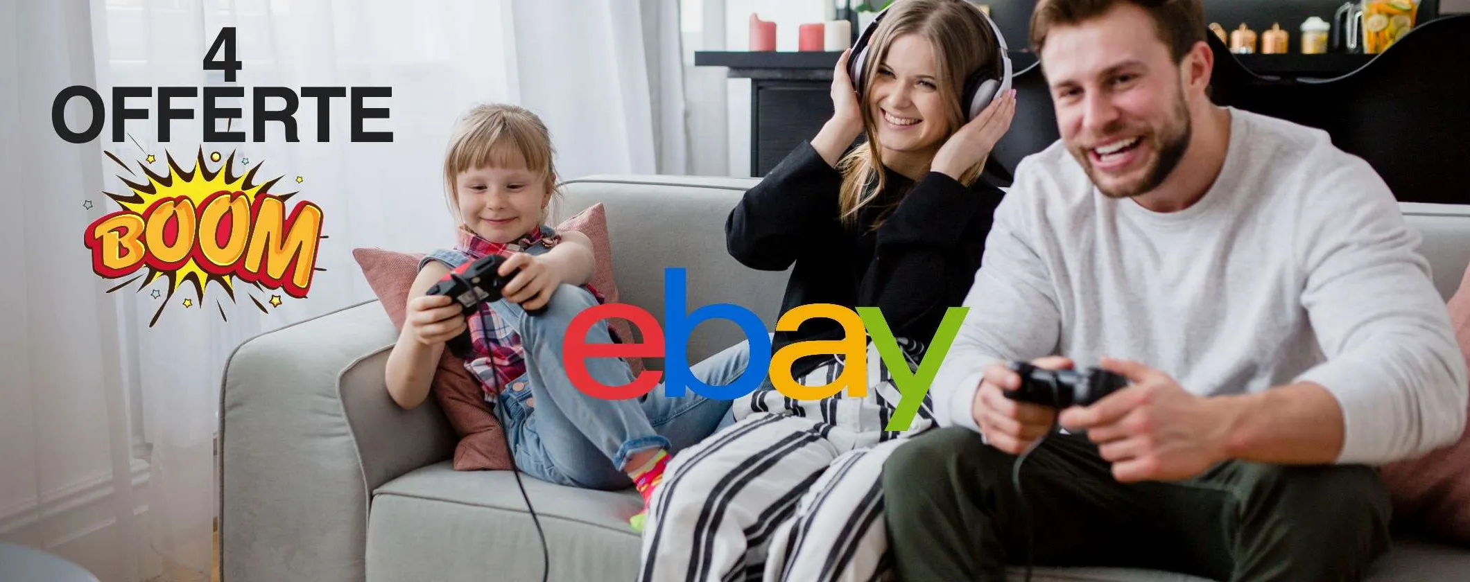 4 Console in OFFERTA BOMBA su eBay con Coupon
