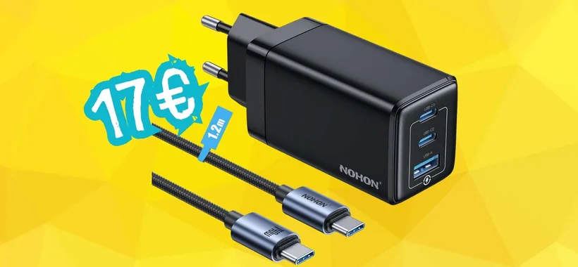 Caricatore USB ultra rapido con 3 uscite in offerta a 17€ su Amazon