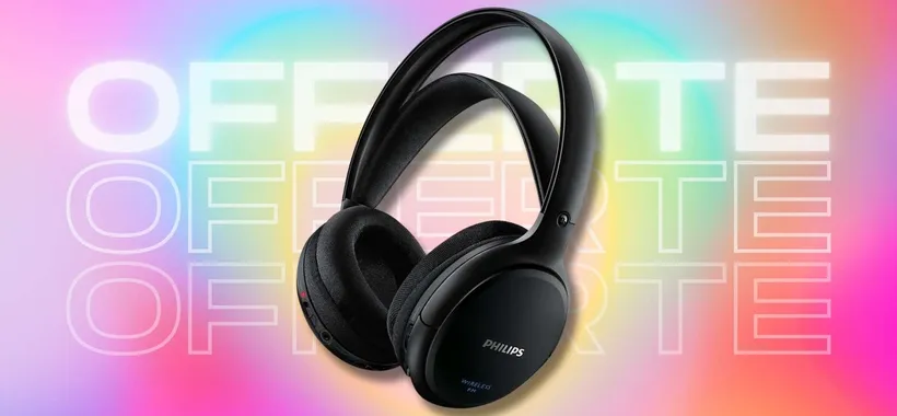 Non giocare più con il volume della TV: cuffie Philips da CINEMA (-45%)