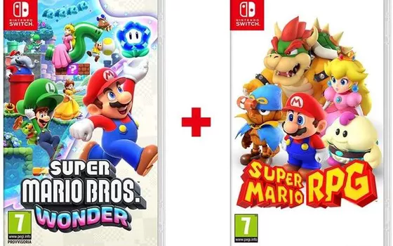 Super Mario Bros. Wonder + Super Mario RPG disponibili in bundle su Amazon: il prezzo è ottimo!