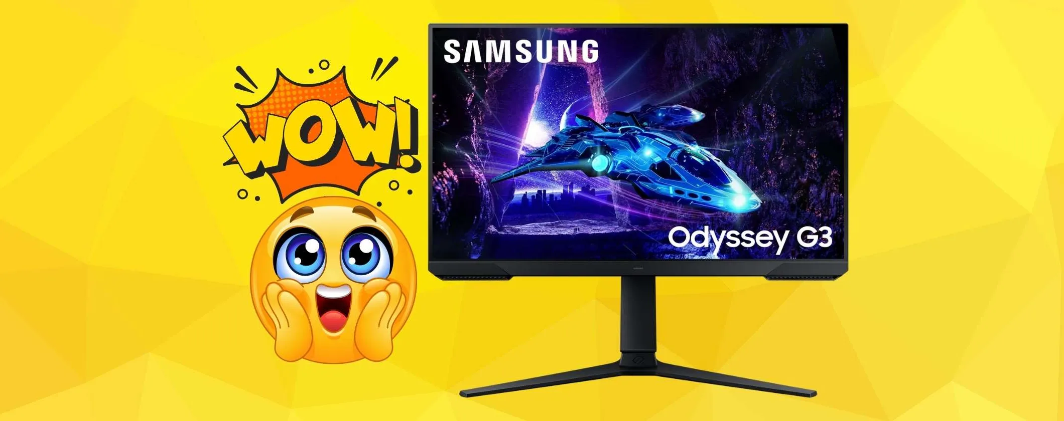 Samsung Odyssey G3: il miglior monitor da gaming a meno di 100€