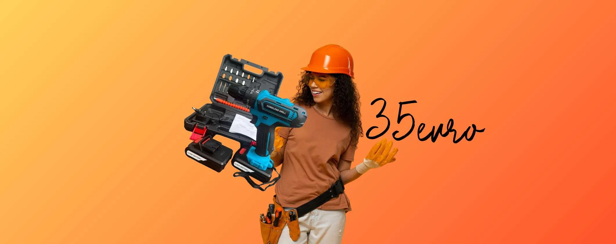 Trapano Avvitatore 2 Batterie: il Re del Fai da Te a soli 35€ su eBay