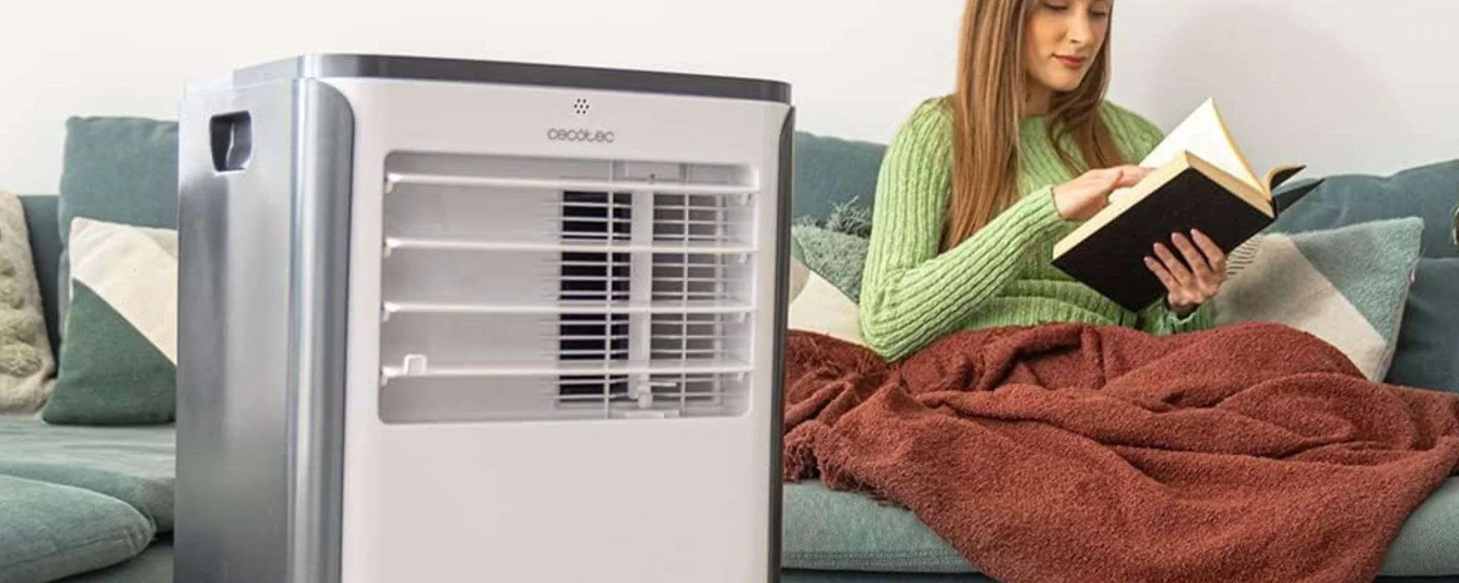 9000 BTU di potenza: il climatizzatore portatile smart Cecotec oggi è in sconto