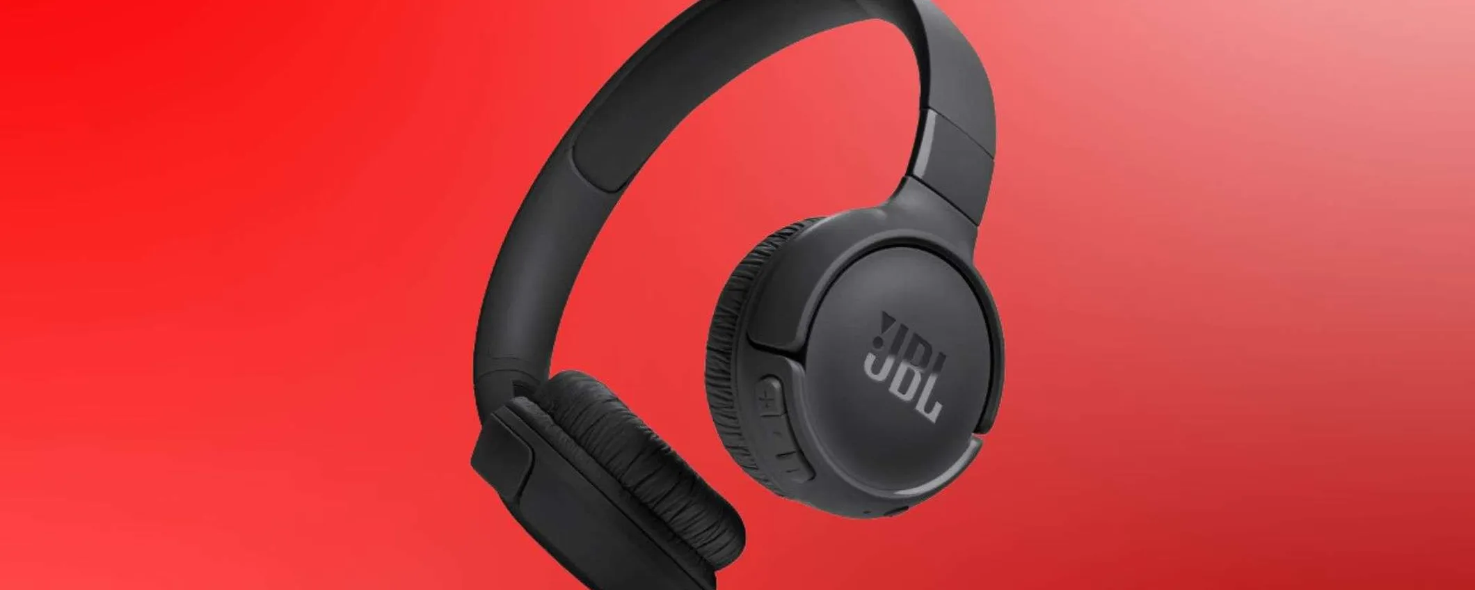 JBL Tune 520BT in offerta ad un prezzo top: bassi potenti e autonomia esagerata