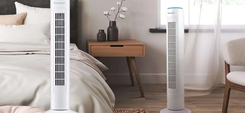 Ventilatore a torre di design a 29€: combatti il caldo con la sua POTENZA