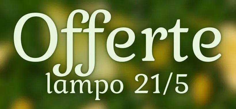 Offerte lampo Amazon da PALPITAZIONI per il 21/5: tutto da 8€ a 20€