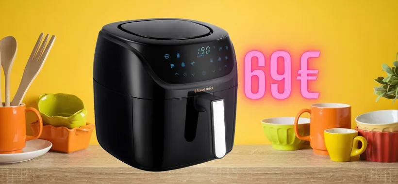 Niente grassi e odori sgradevoli con la friggitrice ad aria Russell Hobbs