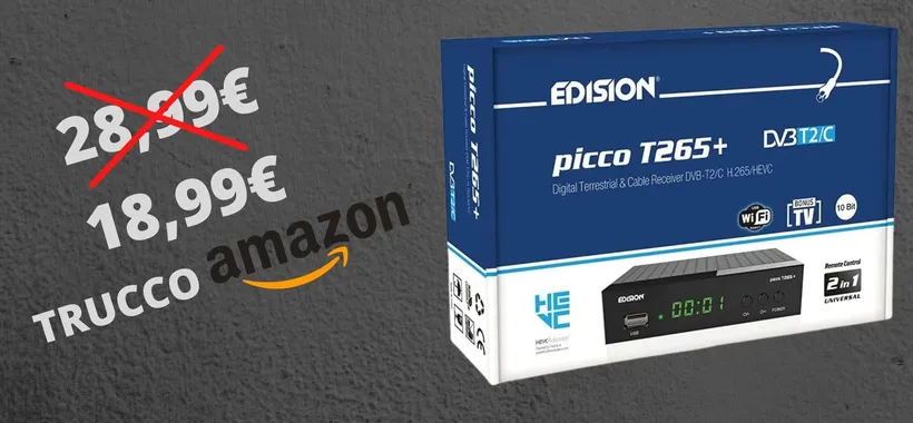 Nuovo digitale DVB T2: decoder top a 18€? Si, con un TRUCCO