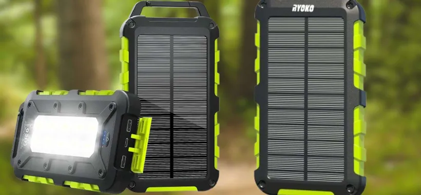 Questo powerbank PAZZESCO è una piccola centrale elettrica solare (19,99€)