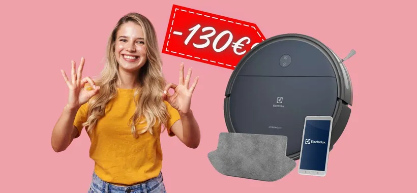 Robot aspirapolvere Electrolux in SCONTO di 130€ su eBay, un AFFARE