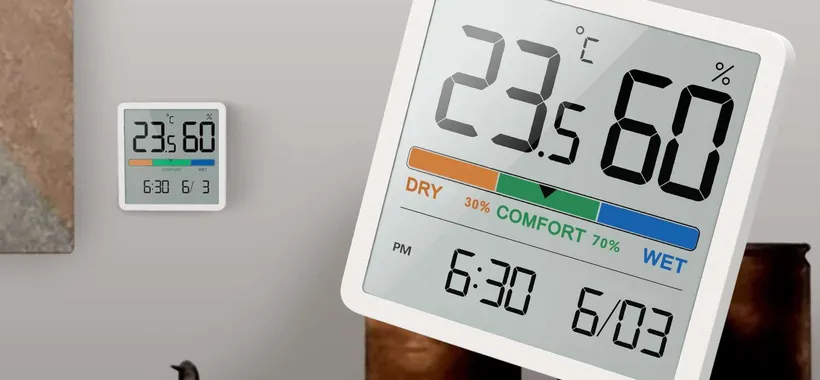Di nuovo scontato, BOMBA: 12€ per il termometro igrometro by Xiaomi