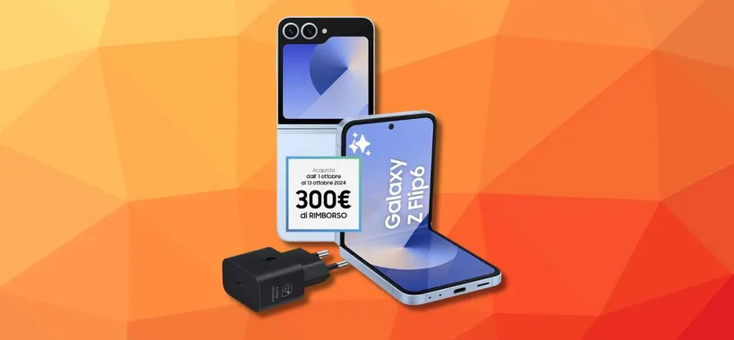 Samsung Galaxy Z Flip 6 in offerta: ultimi giorni per il cash back da 300€