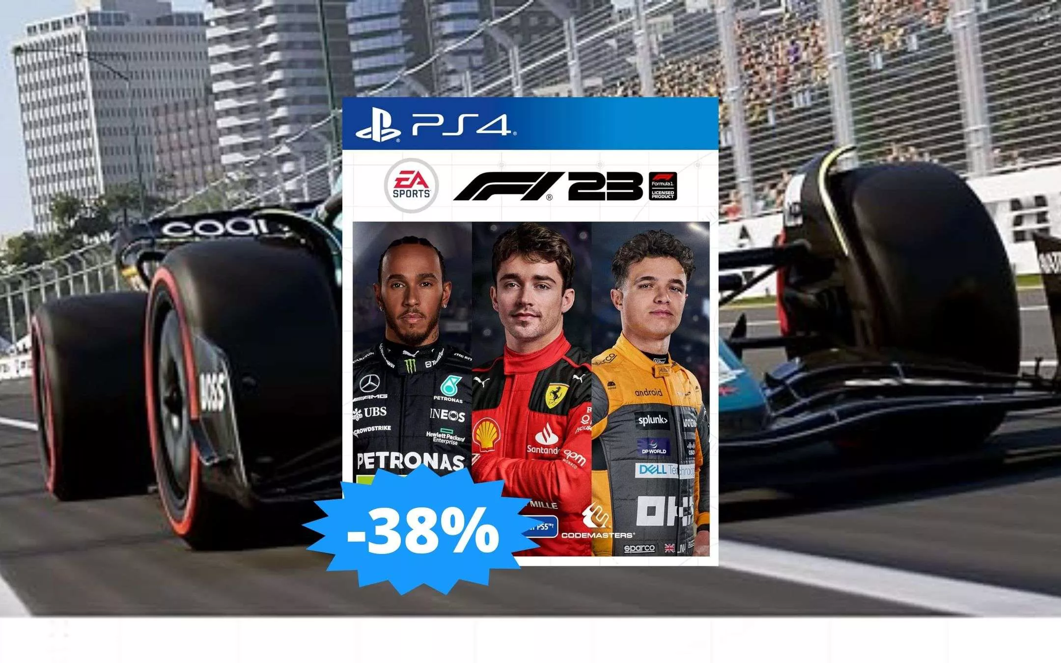 F1 23 per PS4: MEGA sconto del 38% su