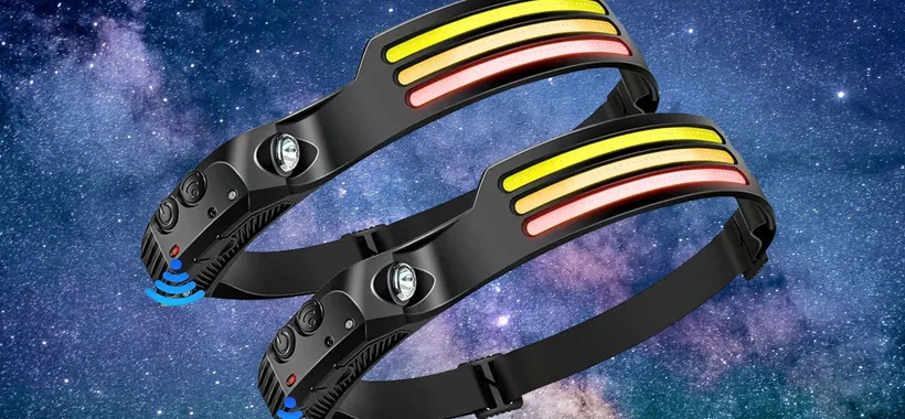 Lampada frontale 10 in 1 ricaricabile a 5,99€ su Amazon: accessorio GENIALE