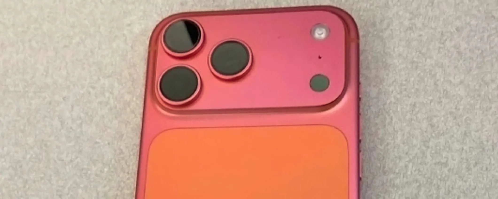 iPhone 17 Pro arancione si tinge di rosa: cosa sta succedendo?