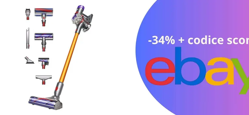 Solo per oggi: Dyson V8 Absolute a un prezzo mai visto prima!