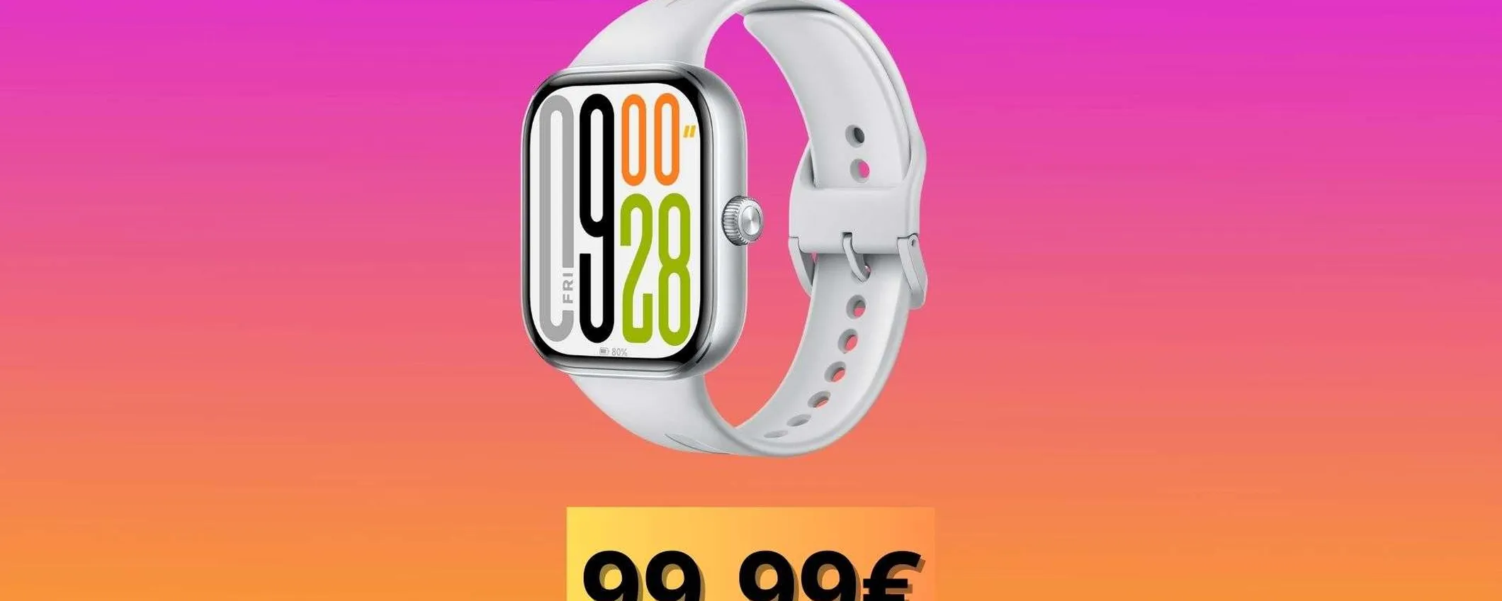 Redmi Watch 5, prezzo imbattibile: su Amazon è tuo a soli 99,90€