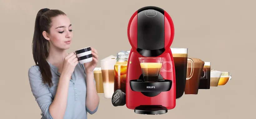 Krups Piccolo Xs: macchina per espresso in capsule Nescafe a poco