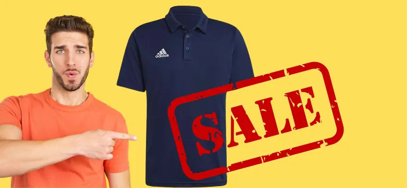 Adidas anticipa i saldi su Amazon: Polo Entrada 22 a soli 14,99€ (pochi pezzi)