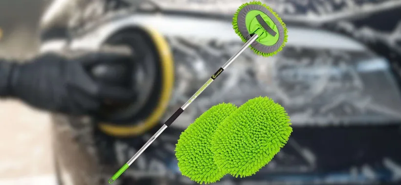 Auto SPLENDENTE senza fatica con questa geniale spazzola 2-in-1 in offerta Amazon