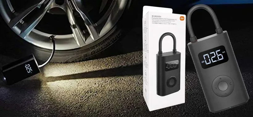 Xiaomi prezzo BOMBA per il compressore per auto POTENTISSIMO (38€)