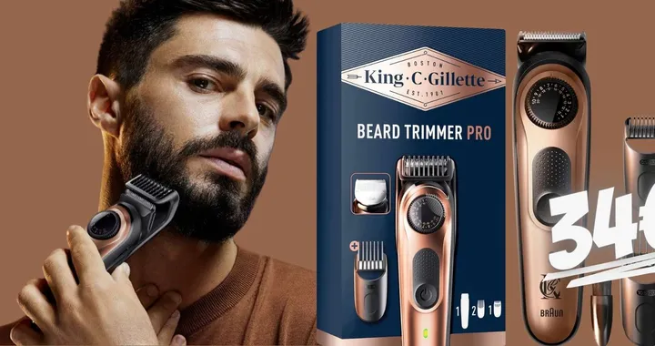 King C Gillette: regolabarba PROFESSIONALE a PREZZO MAI VISTO (34€)