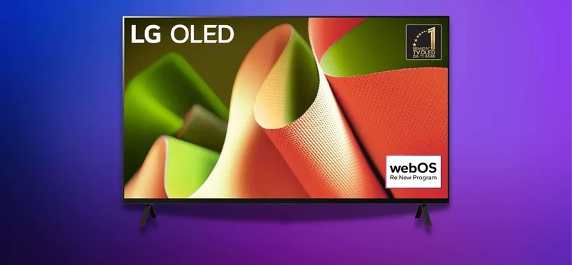 LG OLED B4 2024 da 55" crolla su Amazon: super offerta per la Smart TV 4K con Dolby Vision e HDMI 2.1