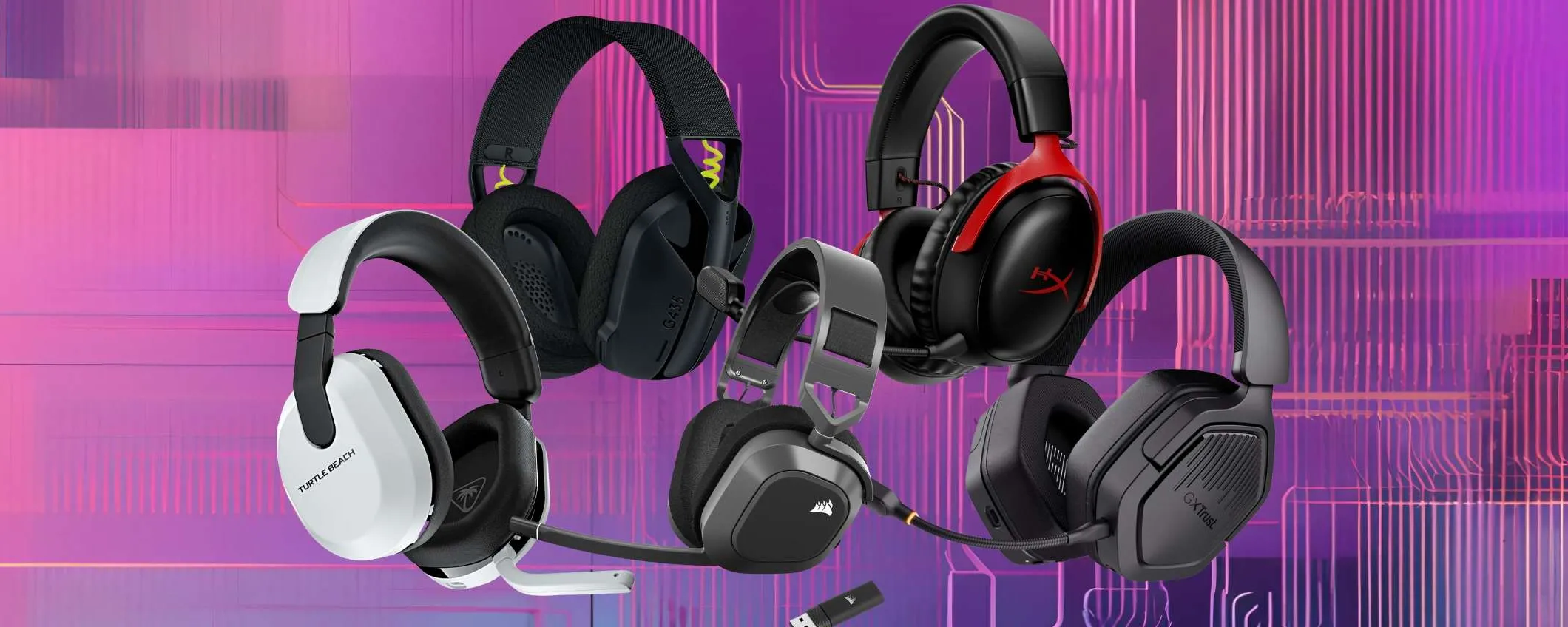Cuffie da gaming wireless: OFFERTE da CAPOGIRO su Amazon per 5 modelli TOP