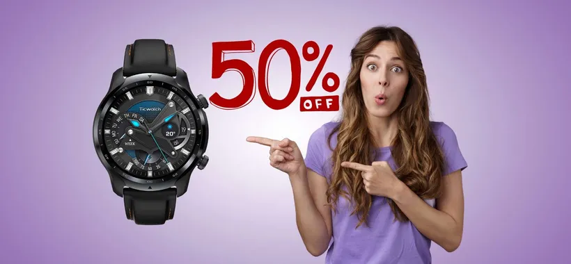 Ticwatch Pro 3: il prezzo CROLLA, il momento di acquistarlo è ADESSO