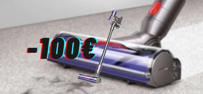 Aspirapolvere Dyson V8: 100€ di SCONTO IMMEDIATO su eBay